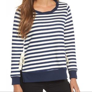 Side Tie Sweatshirt